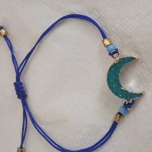 Make a wish blue moon bracelet